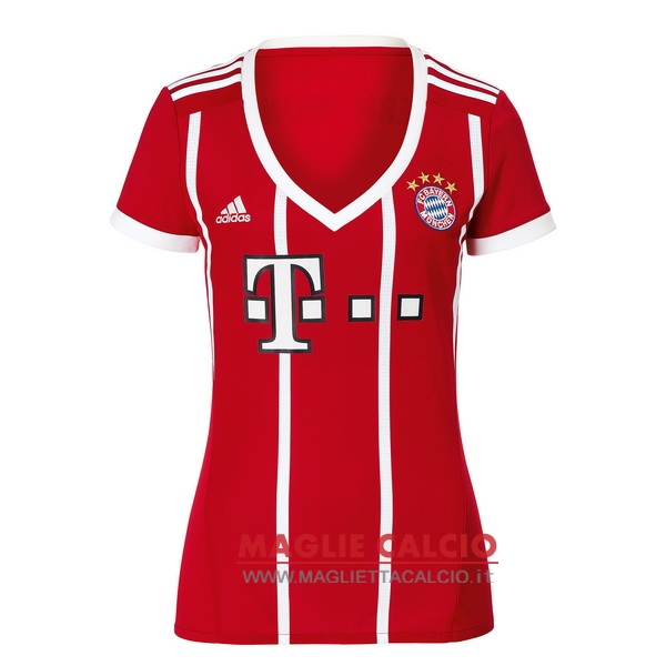 nuova prima magliette bayern munich donna 2017-2018